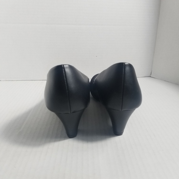 COMFORT PLUS BLACK HEELS SIZE 7.5 - Picture 7 of 12